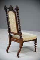 Walnut Barley Twist Bedroom Chair (10 of 13) Walnut Barley Twist Bedroom Chair (10 of 13)