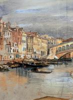 Large Early 1900s Venetian Venice Landscape Watercolour Study Sketch Painting (7 of 14) Large Early 1900s Venetian Venice Landscape Watercolour Study Sketch Painting (7 of 14)