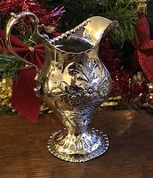 Ornate Silver Cream Jug, Charles Chesterman c1780 (5 of 5) Ornate Silver Cream Jug, Charles Chesterman c1780 (5 of 5)
