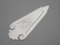 Victorian Novelty Silver Bookmark '40 Winks'. By Walter Thornhill, London, 1886 (6 of 6) Victorian Novelty Silver Bookmark '40 Winks'. By Walter Thornhill, London, 1886 (6 of 6)
