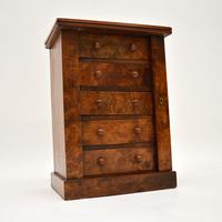 Antique Victorian Burr Walnut Miniature Wellington Chest (3 of 11) Antique Victorian Burr Walnut Miniature Wellington Chest (3 of 11)