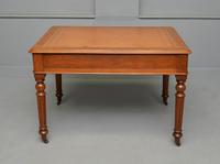 Victorian Oak Writing Table Desk (7 of 16) Victorian Oak Writing Table Desk (7 of 16)