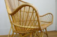 Good Vintage Wicker Rattan Sofa By Rohé Noordwolde (5 of 14) Good Vintage Wicker Rattan Sofa By Rohé Noordwolde (5 of 14)