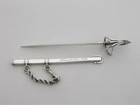 Victorian Novelty Silver Officers Dress Sword Letter Opener by Sampson Mordan, London, 1896. 'Emmie' (7 of 14) Victorian Novelty Silver Officers Dress Sword Letter Opener by Sampson Mordan, London, 1896. 'Emmie' (7 of 14)