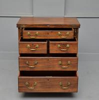 Small Georgian Mahogany Bachelors Writing Chest of Drawers with Provenance (5 of 24) Small Georgian Mahogany Bachelors Writing Chest of Drawers with Provenance (5 of 24)