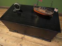 Antique Black Chest Trunk Storage Box, Ebonized finish, Gothic (15 of 18) Antique Black Chest Trunk Storage Box, Ebonized finish, Gothic (15 of 18)