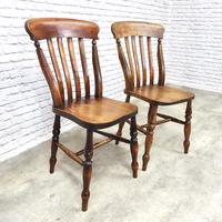 Pair of Windsor Latheback Side Chairs (3 of 5) Pair of Windsor Latheback Side Chairs (3 of 5)