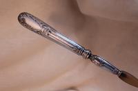 Belgian Silver & Horn Salad Servers (2 of 3) Belgian Silver & Horn Salad Servers (2 of 3)