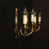 French Pair Of Gilded Brass Antique Wall Lights (2 of 10) French Pair Of Gilded Brass Antique Wall Lights (2 of 10)