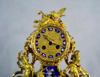 Fine Ormolu Porcelain Cherub Mantle Clock (5 of 10) Fine Ormolu Porcelain Cherub Mantle Clock (5 of 10)