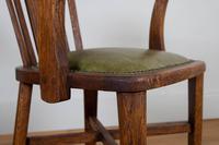 Vintage 1930s Oak Office Chair With Fresh Leather Seat x 2 (8 of 11) Vintage 1930s Oak Office Chair With Fresh Leather Seat x 2 (8 of 11)