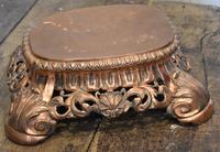 Fine Pierced Copper Repousse Stand (2 of 8) Fine Pierced Copper Repousse Stand (2 of 8)