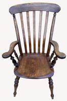 Lovely Pair of Solid Elm Farm Armchairs (4 of 5) Lovely Pair of Solid Elm Farm Armchairs (4 of 5)