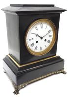 Antique French Slate & Ormolu Mantel Clock striking 8 day (8 of 11) Antique French Slate & Ormolu Mantel Clock striking 8 day (8 of 11)