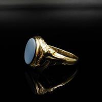 Antique Victorian Blue Sardonyx Signet 18ct 18K Yellow Gold Mourning Ring (2 of 10) Antique Victorian Blue Sardonyx Signet 18ct 18K Yellow Gold Mourning Ring (2 of 10)