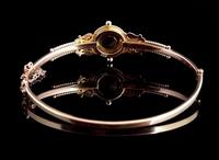 Antique Victorian Citrine & Pearl Bangle, 9ct Gold (6 of 14) Antique Victorian Citrine & Pearl Bangle, 9ct Gold (6 of 14)