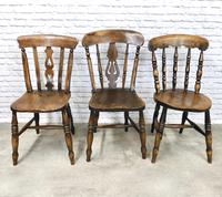 Interesting Assortment of 6 Windsor Kitchen Chairs (6 of 8) Interesting Assortment of 6 Windsor Kitchen Chairs (6 of 8)