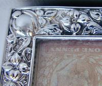 Art Nouveau Silver Single Stamp Box by Edward Souter Barnsley, Birmingham 1902 (4 of 5) Art Nouveau Silver Single Stamp Box by Edward Souter Barnsley, Birmingham 1902 (4 of 5)