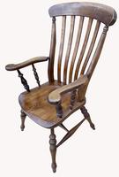 Lovely Pair of Solid Elm Farm Armchairs (3 of 5) Lovely Pair of Solid Elm Farm Armchairs (3 of 5)
