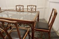 Regency Style Simulated Bamboo Conservatory Table & 6 Chairs (5 of 7) Regency Style Simulated Bamboo Conservatory Table & 6 Chairs (5 of 7)