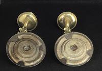 Pair of Antique Serpent Decorated Brass Candlesticks (5 of 5) Pair of Antique Serpent Decorated Brass Candlesticks (5 of 5)