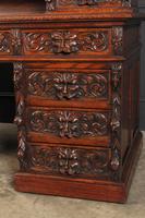 Carved Oak Pedestal Desk (5 of 19) Carved Oak Pedestal Desk (5 of 19)