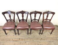 Set of Four Victorian Mahogany Dining Chairs (3 of 7) Set of Four Victorian Mahogany Dining Chairs (3 of 7)