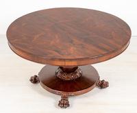 William IV Rosewood Flip Top Centre Table (6 of 9) William IV Rosewood Flip Top Centre Table (6 of 9)
