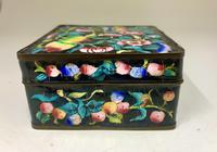 Antique Oriental Cloisonné Enamel Box c.1890 (6 of 8) Antique Oriental Cloisonné Enamel Box c.1890 (6 of 8)