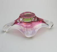 Good Retro Josef Hospodka Chribska Glassworks 'Rasberry' Bowl c.1960 (7 of 8) Good Retro Josef Hospodka Chribska Glassworks 'Rasberry' Bowl c.1960 (7 of 8)