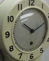 English Smiths Enfield Drop Dial Wall Clock - Smiths Kitchen Clock Original Bakelite Case c.1950 (5 of 8) English Smiths Enfield Drop Dial Wall Clock - Smiths Kitchen Clock Original Bakelite Case c.1950 (5 of 8)