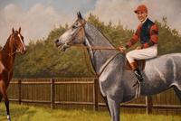 Oil Painting Pair by Walter Vernon "Racehorse Scenes" (4 of 11) Oil Painting Pair by Walter Vernon "Racehorse Scenes" (4 of 11)