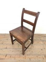 Set of Six Welsh Oak Farmhouse Kitchen Chairs with Bar Backs (3 of 9) Set of Six Welsh Oak Farmhouse Kitchen Chairs with Bar Backs (3 of 9)