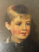 Victorian 19th Century Oil Painting Portrait "Blue Eyes" Blonde Boy (4 of 12) Victorian 19th Century Oil Painting Portrait "Blue Eyes" Blonde Boy (4 of 12)
