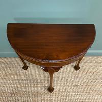 Stunning Edwardian Walnut Antique Card Table / Side Table (2 of 8) Stunning Edwardian Walnut Antique Card Table / Side Table (2 of 8)