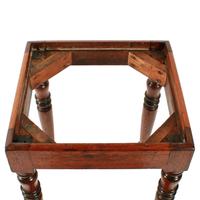 Georgian Mahogany Turned Leg Stool (5 of 7) Georgian Mahogany Turned Leg Stool (5 of 7)