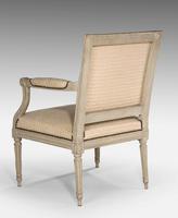 Louis XVI Period Painted Beech Fauteuil Armchair (2 of 6) Louis XVI Period Painted Beech Fauteuil Armchair (2 of 6)