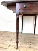 Antique Regency Mahogany Pembroke Table (9 of 10) Antique Regency Mahogany Pembroke Table (9 of 10)