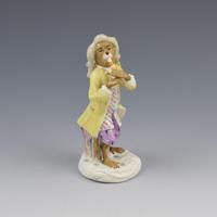 Dresden Porcelain Monkey Band Figure Clarinet Player (3 of 7) Dresden Porcelain Monkey Band Figure Clarinet Player (3 of 7)