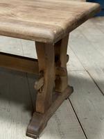 Large French Bleached Oak Refectory Farmhouse Dining Table (18 of 25) Large French Bleached Oak Refectory Farmhouse Dining Table (18 of 25)