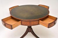 Antique Regency Style Mahogany & Leather Drum Table (4 of 9) Antique Regency Style Mahogany & Leather Drum Table (4 of 9)