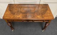 Fine Rare Burr Walnut Writing Table or Desk (3 of 20) Fine Rare Burr Walnut Writing Table or Desk (3 of 20)