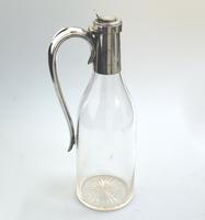 Unusual Novelty Silver Plate Claret / Cut Glass Wine Jug c.1900-1930 (3 of 5) Unusual Novelty Silver Plate Claret / Cut Glass Wine Jug c.1900-1930 (3 of 5)