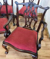 Set of Eight Oversized Dining Chairs (8 of 18) Set of Eight Oversized Dining Chairs (8 of 18)