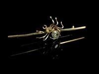Antique Edwardian Spider Brooch, 9ct Gold (4 of 9) Antique Edwardian Spider Brooch, 9ct Gold (4 of 9)