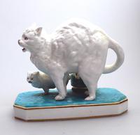 Highly Unusual Novelty Frightened Cat Porcelain Striker / Match Holder 19th Century (6 of 13) Highly Unusual Novelty Frightened Cat Porcelain Striker / Match Holder 19th Century (6 of 13)