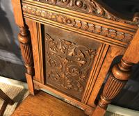 Pair of Victorian Oak Hall Chairs (7 of 17) Pair of Victorian Oak Hall Chairs (7 of 17)