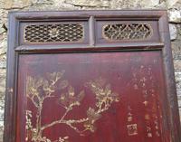 Impressive Pair of Chinese Chinoiserie Lacquered Panels (6 of 10) Impressive Pair of Chinese Chinoiserie Lacquered Panels (6 of 10)