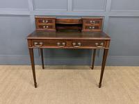 Inlaid Mahogany & Amboyna Writing Desk (2 of 19) Inlaid Mahogany & Amboyna Writing Desk (2 of 19)