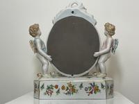 Pair of Small Dresden Victorian Style Porcelain Cherub Table Mirrors (35 of 60) Pair of Small Dresden Victorian Style Porcelain Cherub Table Mirrors (35 of 60)